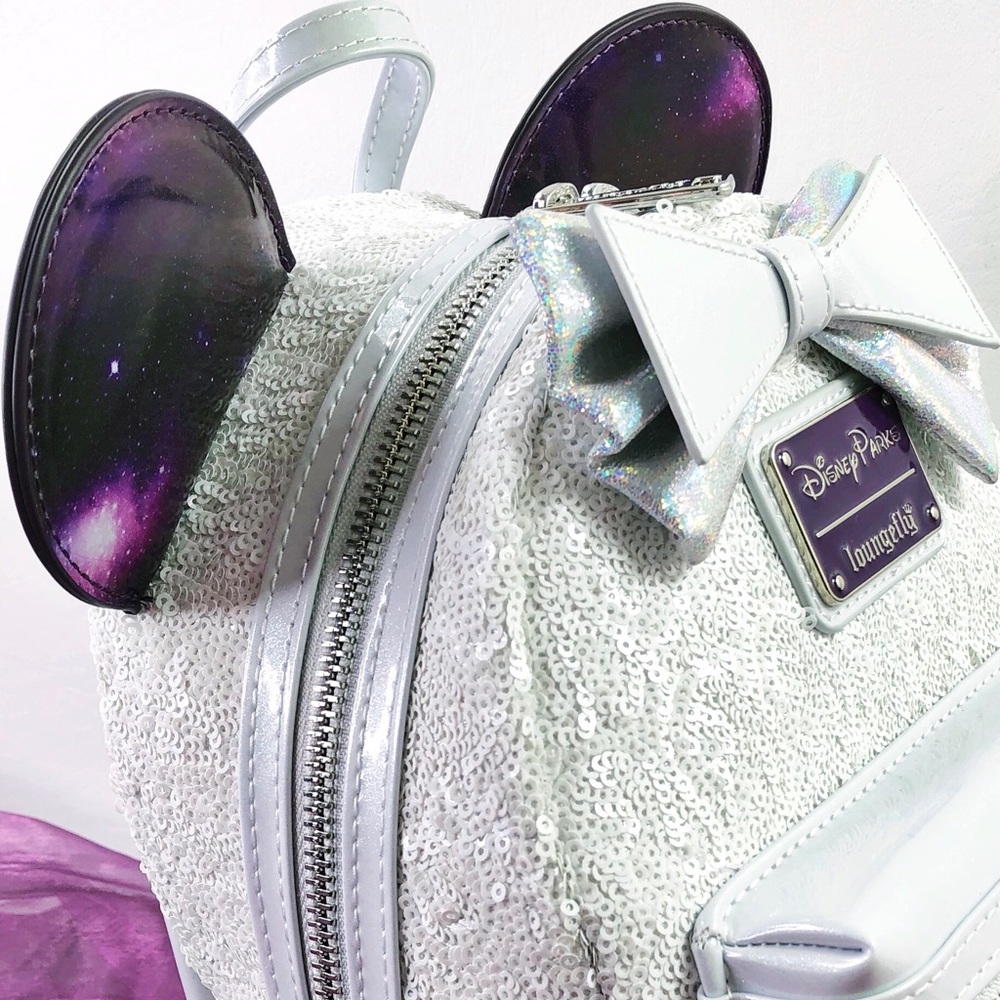 💜 SOLD 💜 Minnie Mouse Main Space Backpack - Picture 6 of 12